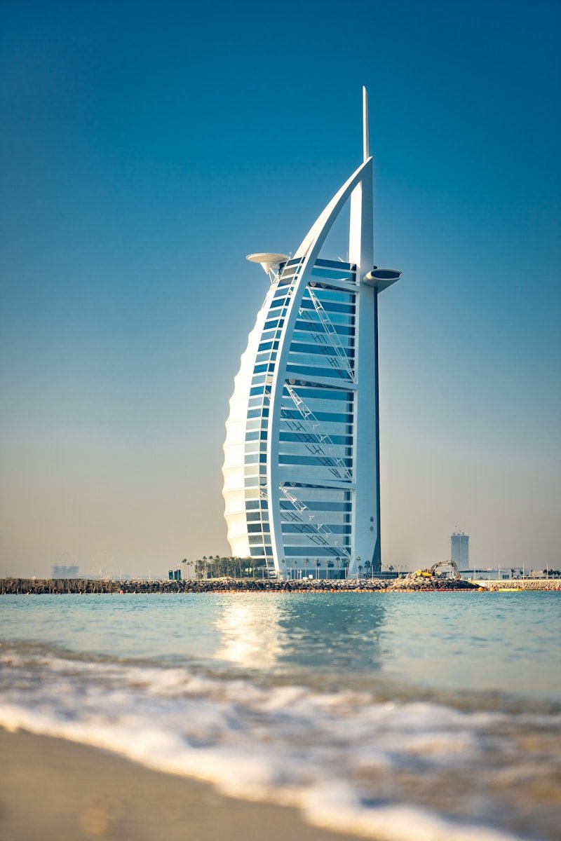 Burj Al Arab Dubai, United Arab Emirates during daytime About